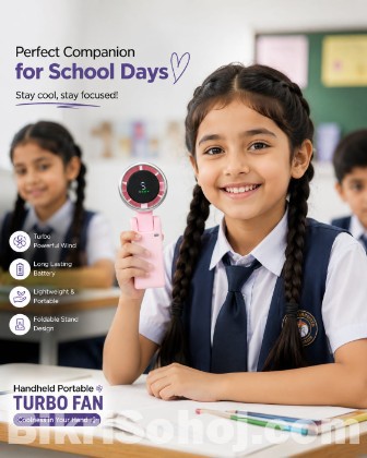 Turbo Fan Rechargeable ❄️❄️❄️